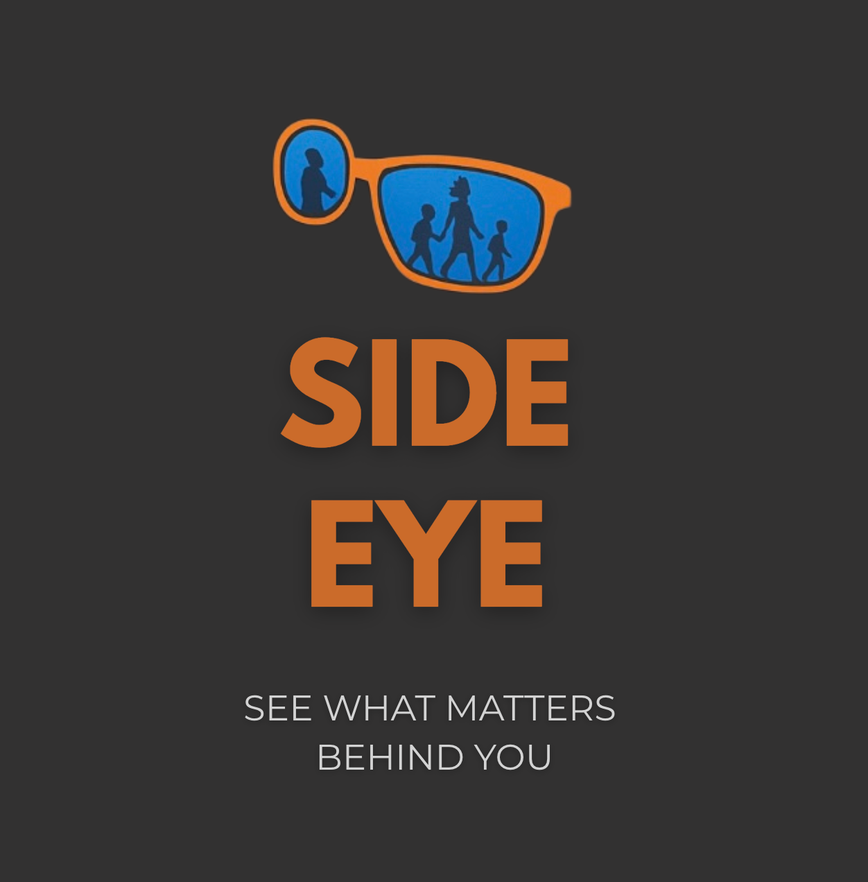 Clip on Rear view mirror for your glasses