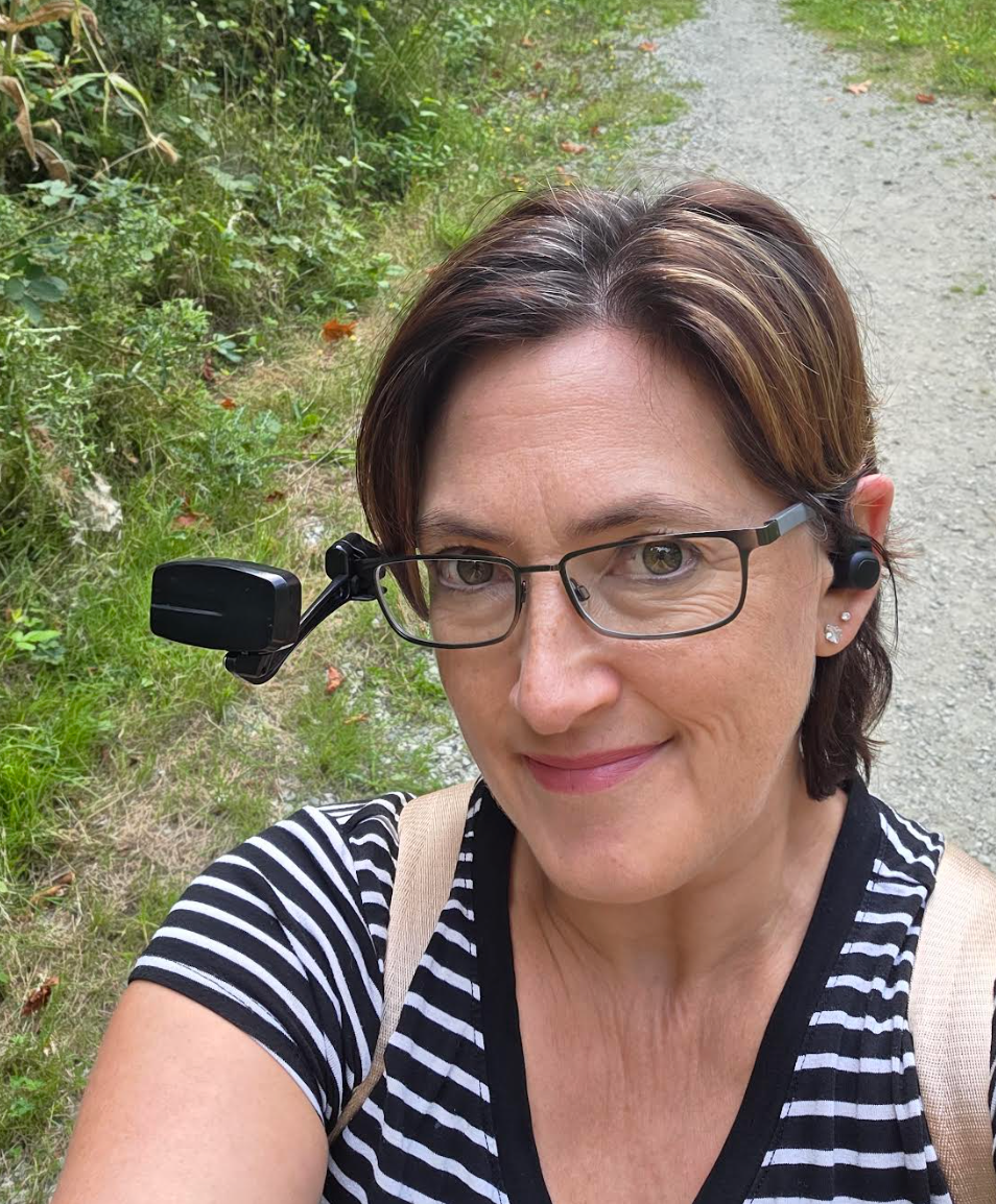 Clip on Rear view mirror for your glasses